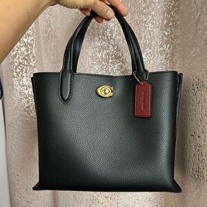 Coach Willow Tote (small) no crossbody strap!